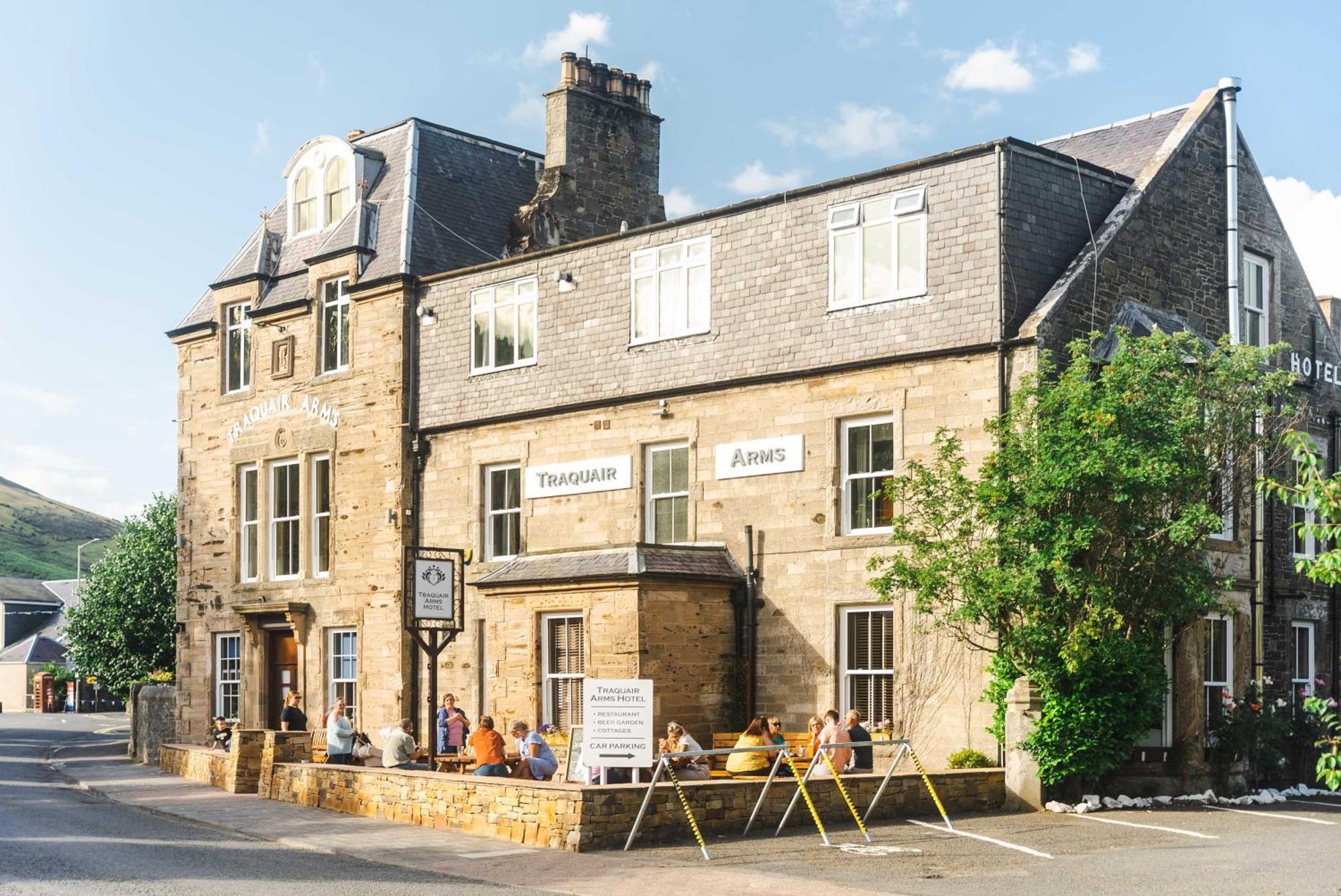 Traquair Arms Hotel Innerleithen Exteriér fotografie