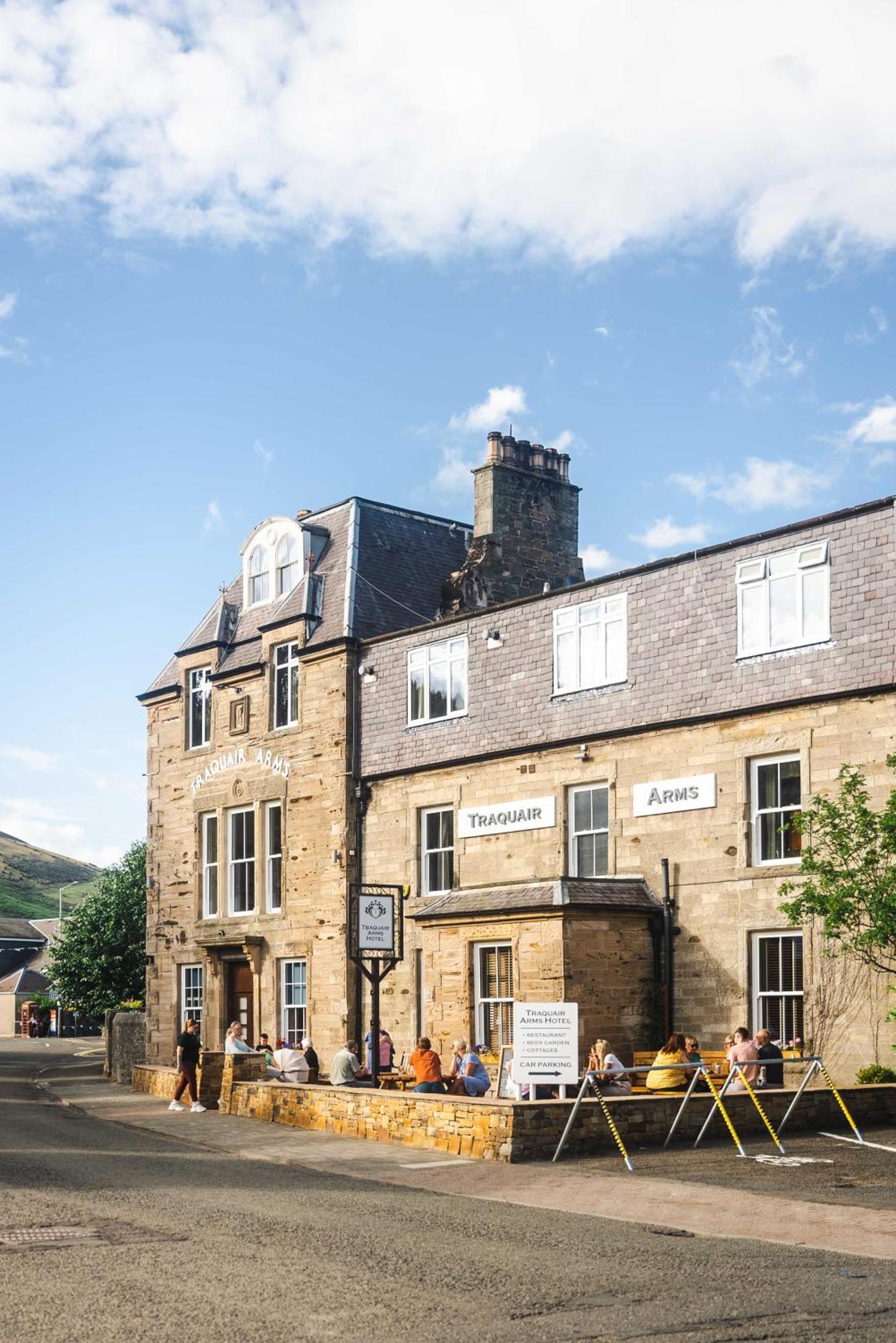 Traquair Arms Hotel Innerleithen Exteriér fotografie
